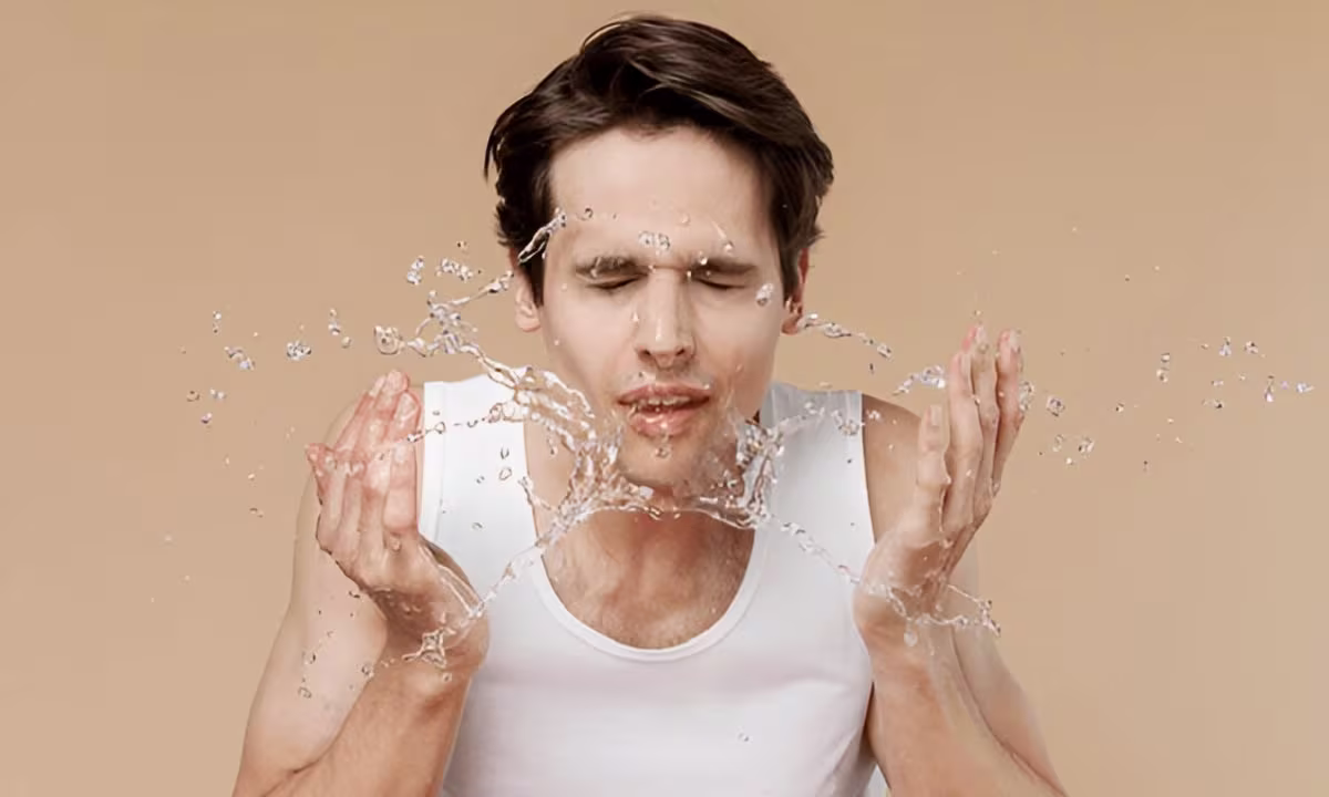 skincare routine for men
