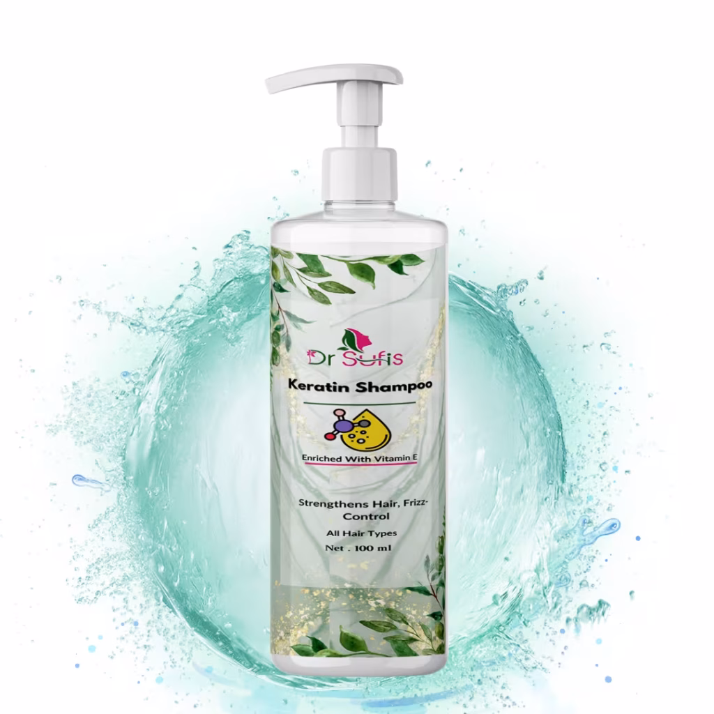 Keratin Shampoo for Smooth, Frizz-Free & Strong Hair