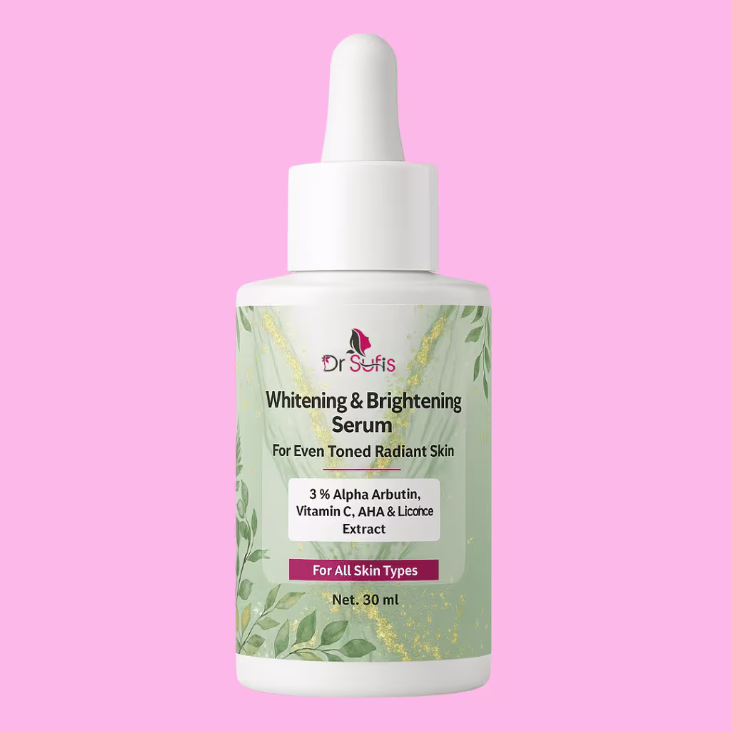 alpha arbutin skin whitening & brightening serum for face