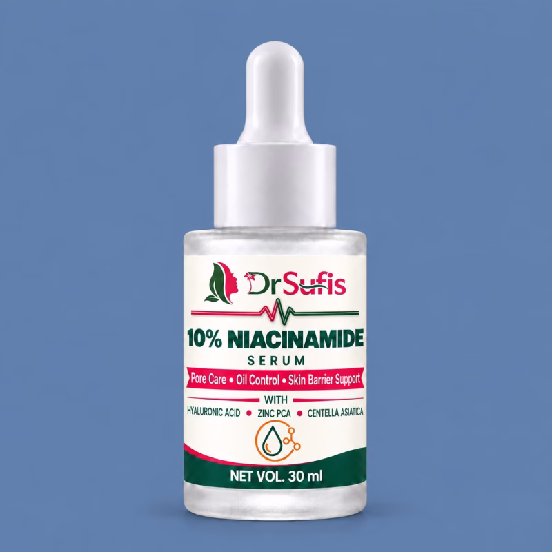 Dr Sufis 10% Niacinamide Serum for Oily Skin & Pores
