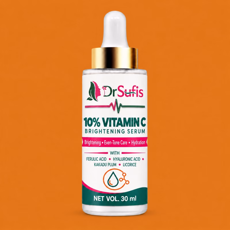 Dr Sufis 10% Vitamin C Brightening Serum with Ferulic Acid