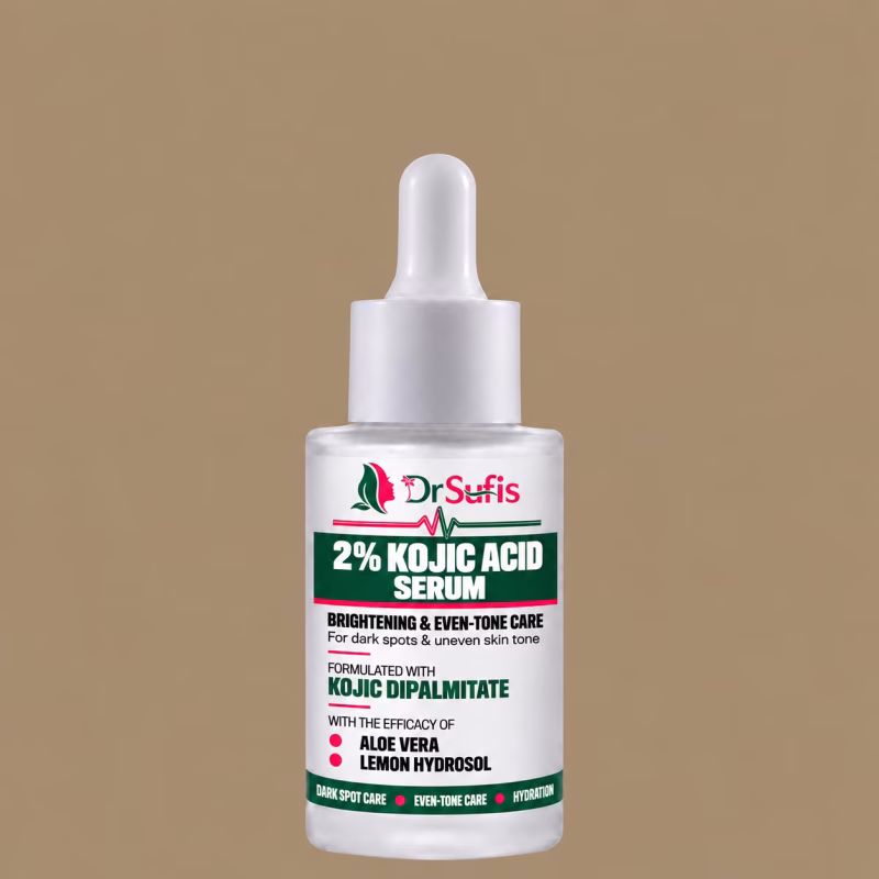 Dr Sufis 2% Kojic Acid Serum for Dark Spots Serum for Hyperpigmentation & Dark Spots