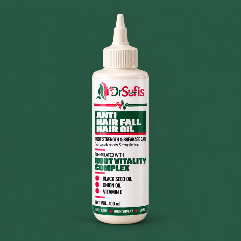 Dr Sufis Anti Hair Fall Oil with Bhringraj, Amla and Onion