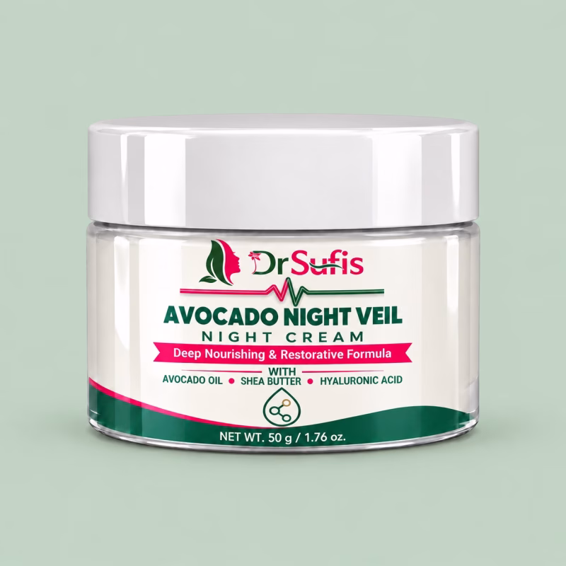 Dr Sufis Avocado Barrier Repair Night Cream | Deep Nourishing & Restorative Formula
