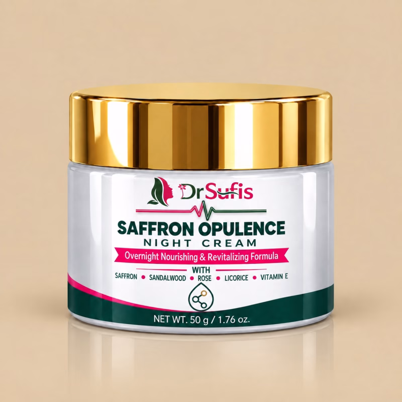 Dr Sufis Saffron Revitalizing Night Cream | Overnight Nourishing & Revitalizing Formula