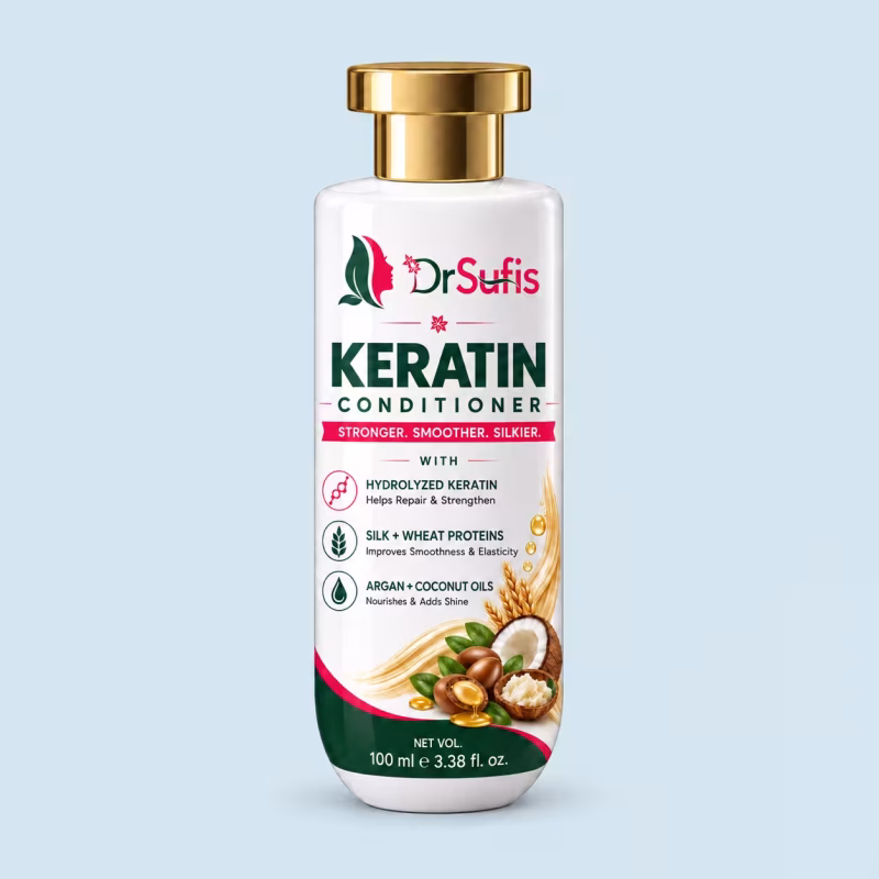 Keratin Conditioner for Damaged & Frizzy Hair