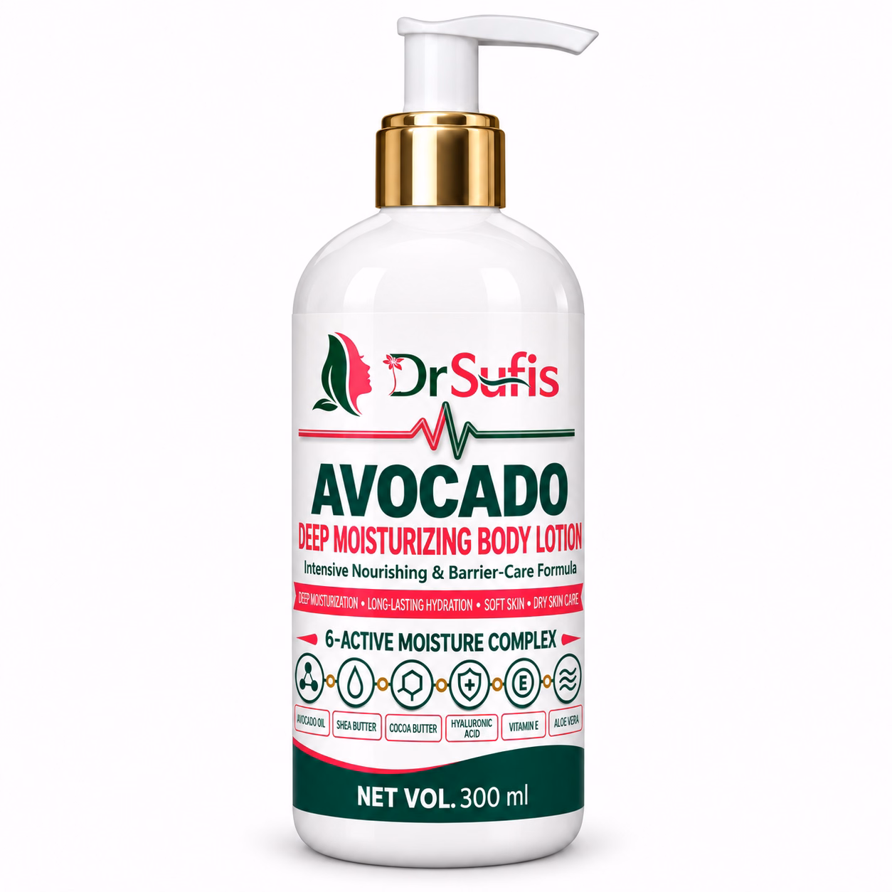 Dr Sufis Avocado Moisturizing Lotion