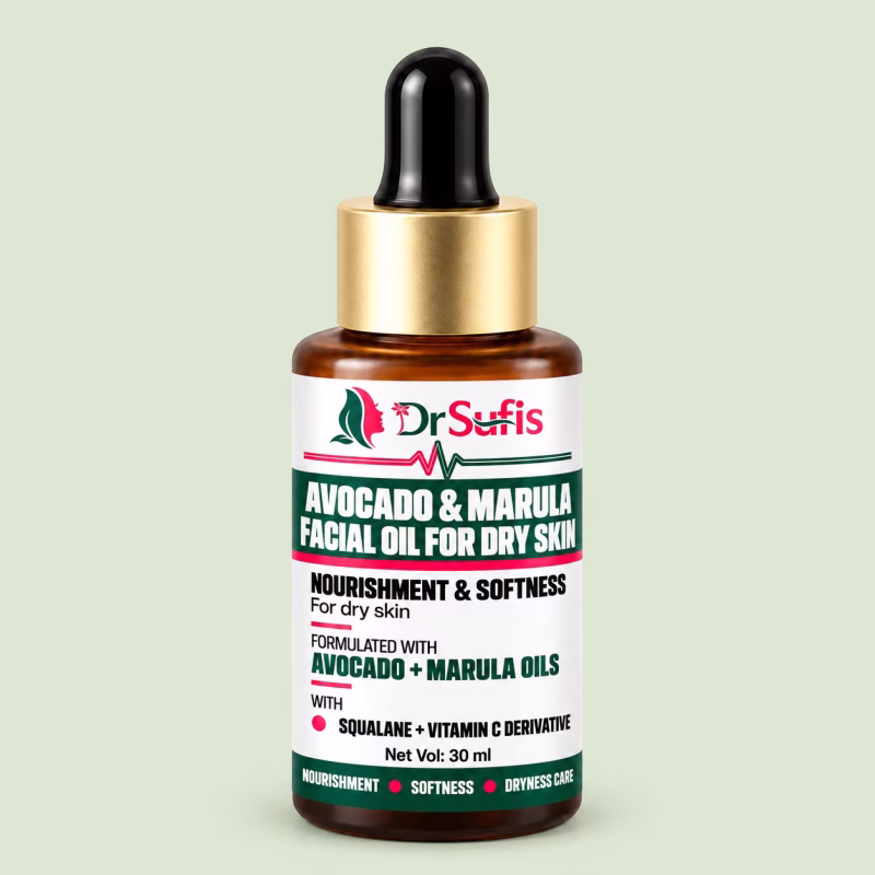 Dr Sufis Avocado And Marula Facial Oil For Dry Skin