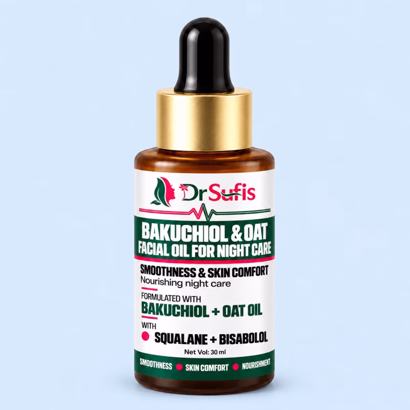Dr Sufis Bakuchiol And Oat Facial Oil For Night Care