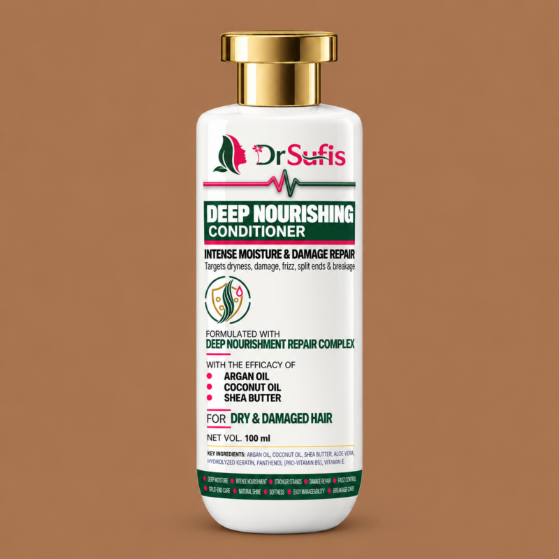 Dr Sufis Deep Nourishing Conditioner for Dry & Damaged Hair
