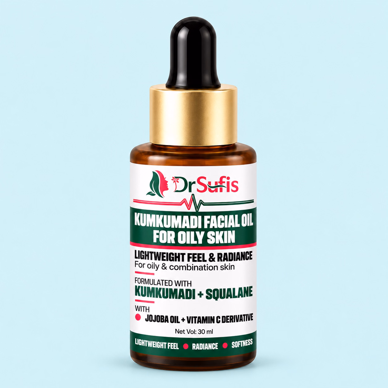 Dr Sufis Kumkumadi Facial Oil For Oily Skin