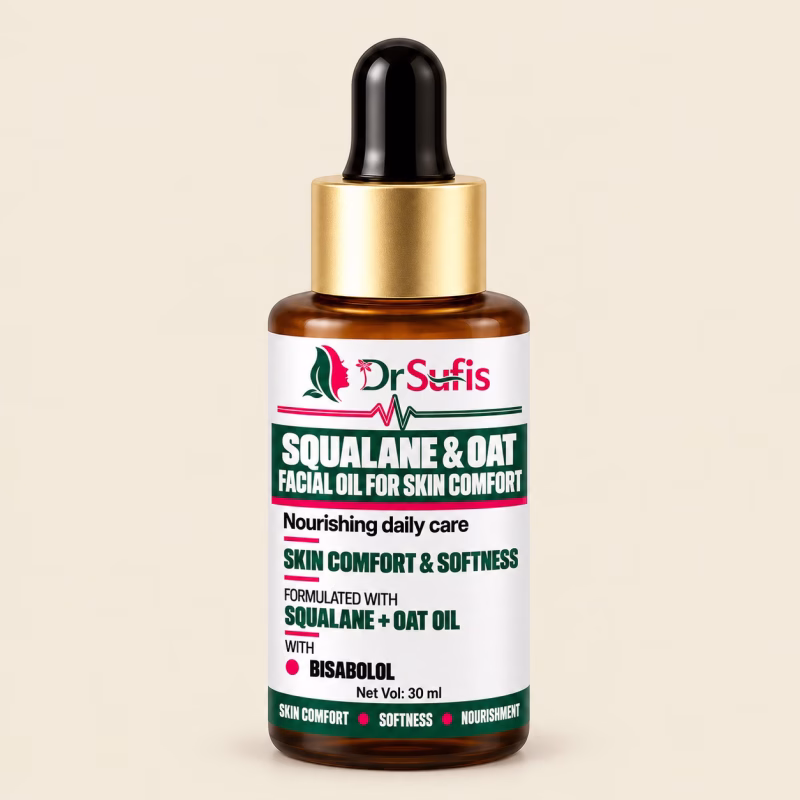 Dr Sufis Squalane And Oat Facial Oil For Skin Comfort