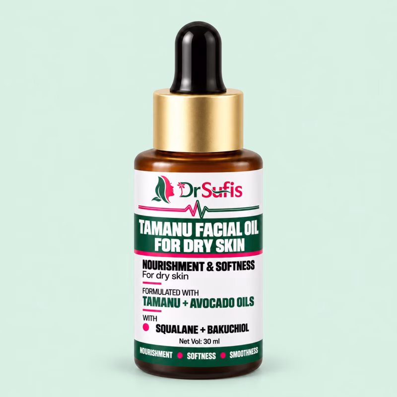 Dr Sufis Tamanu Facial Oil For Dry Skin