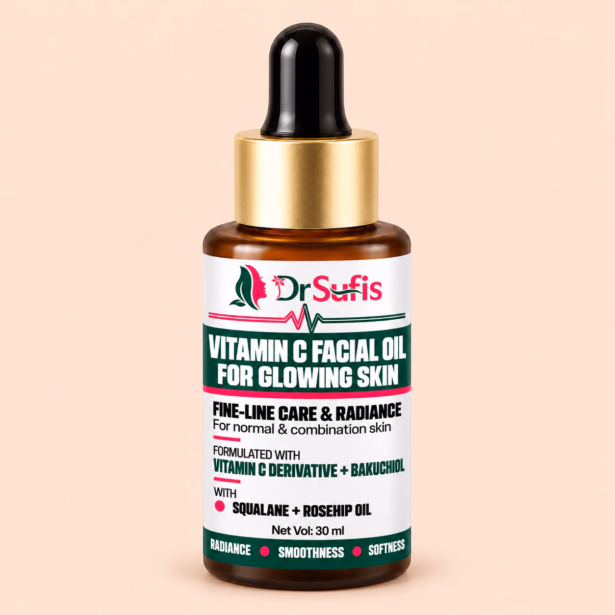 Dr Sufis Vitamin C Facial Oil For Glowing Skin